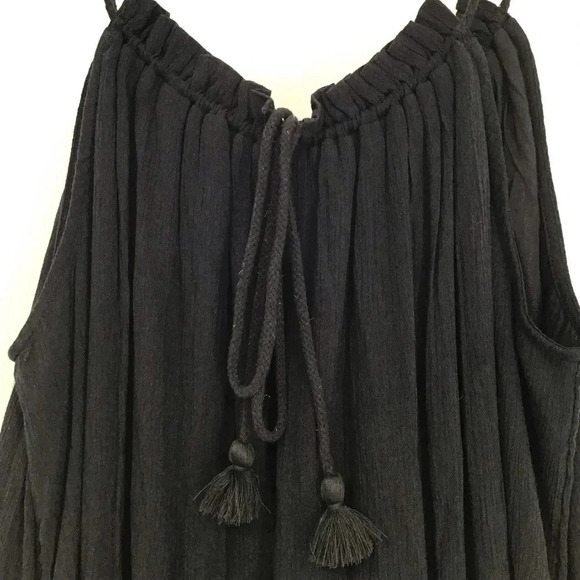 Treasure & Bond Tiered Halter Midi Dress Casual Summer NWT Size Small - Picture 6 of 11